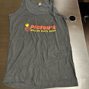 Pigeons Roller Skate Shop Tank Top Size X-Small Long Beach, California